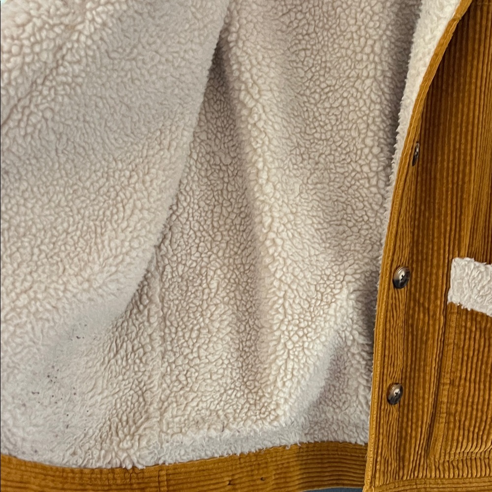 Madewell Corduroy Sherpa-Lined Chore Jacket - Picture 9 of 11